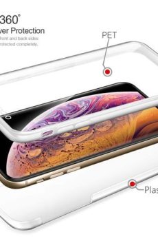 COQUE 360 TRANSPARENT IPHONE