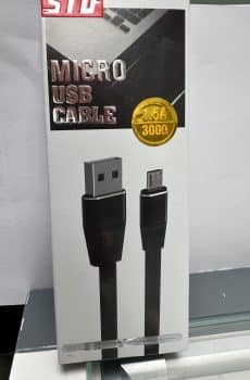 CABLE STD 3 METRE MICRO USB
