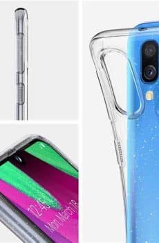 COQUE TRANSPARENT PAILLETTE SAMSUNG